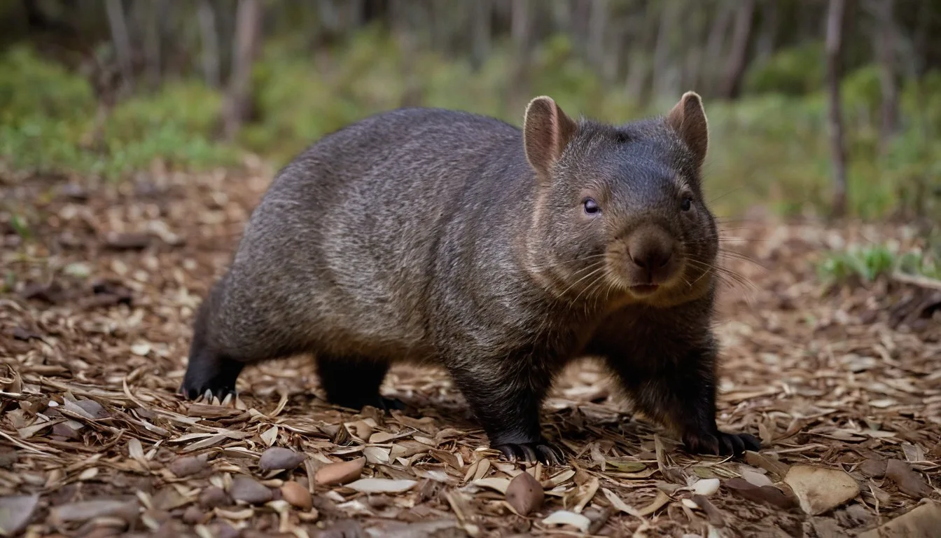 How Wombats Digest Tough Vegetation