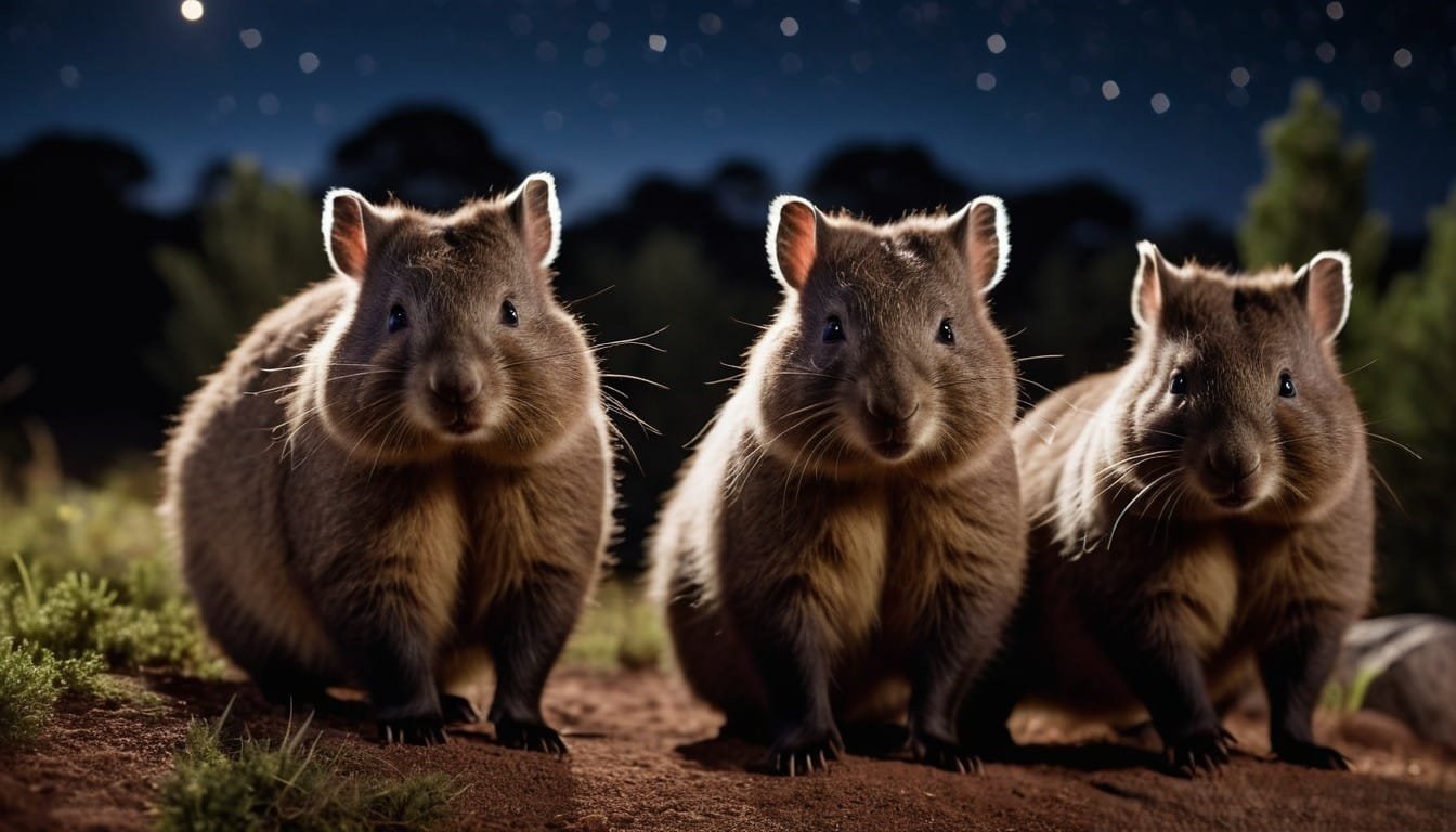 Impacts of Nocturnality on Wombat Reproduction and Parenting