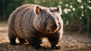 What is the average size and weight of a wombat