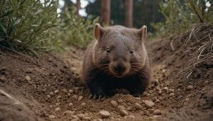 How Do Wombats Help Aerate The Soil Through Their Digging