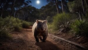How Do Wombats Navigate Their Surroundings At Night