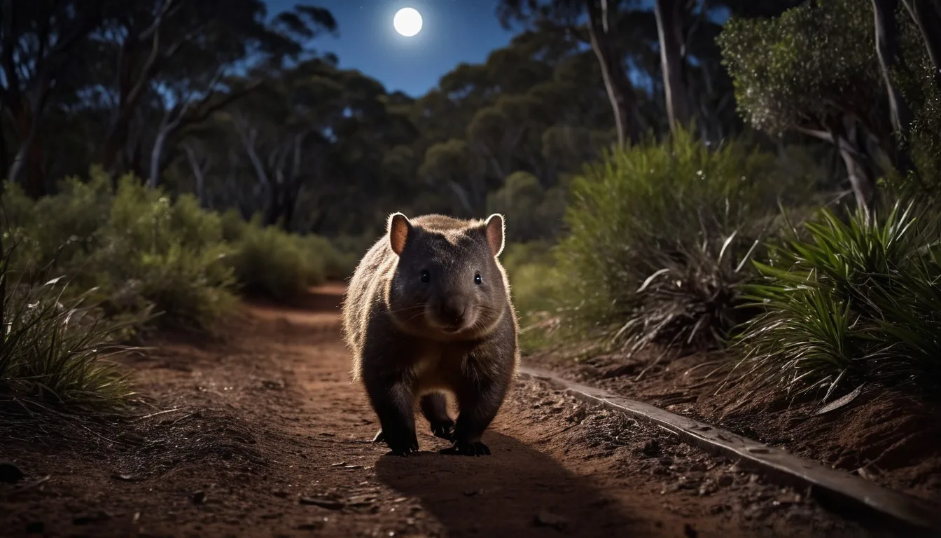How Do Wombats Navigate Their Surroundings At Night